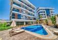 Kupić Jednopokojowy apartament z nowoczesnym wnętrzem w obszarze otwartym na pozwolenia na pobyt — Oba, Alanya 1 
