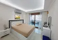 Affordable Purchase One bedroom apartment with furniture and a glazed balcony in Oba, Alanya 12 