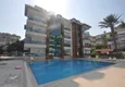 Buy 1+1 apartment with furniture and a glazed balcony in the center of Alanya — Cleopatra beach area 2 