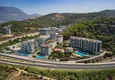 Buy Furnished apartment 1+1 with sea view in luxury complex - Kargycak, first coast line 2 