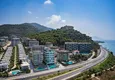 Buy Furnished apartment 1+1 with sea view in luxury complex - Kargycak, first coast line 1 