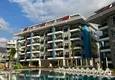 Buy 4+1 duplex penthouse in an ultra-luxury complex with a private beach — Alanya, Kestel 1