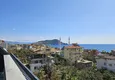 Dostępny zakup Panoramiczny dwupoziomowy penthouse w kompleksie butikowym - centrum Alanyi, plaża Kleopatra 23 