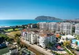 Buy Penthouse - duplex 3+1 with separate kitchen and sea view in Alanya, Oba district 1 