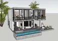 Purchase cheap Luxury real estate for citizenship and residence permit in Alanya - 3+1 villa with private pool in a mountainous area in Bektash 1 