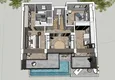 Purchase cheap Luxury real estate for citizenship and residence permit in Alanya - 3+1 villa with private pool in a mountainous area in Bektash 3 