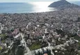 Buy A plot of land for residential construction in Alanya with a view of the sea and the fortress 2