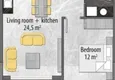 Purchase cheap 1+1 apartment in Avsallar - from the owner, installments are possible 1 