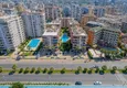 Купить Линейная квартира 3+1 на первой линии в Махмутларе - мебель, прямой вид на море 1