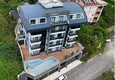 Купить Квартира 1+1 в центре Алании, Хасбахче - мебель, вид на море и крепость, беспроцентная рассрочка 2