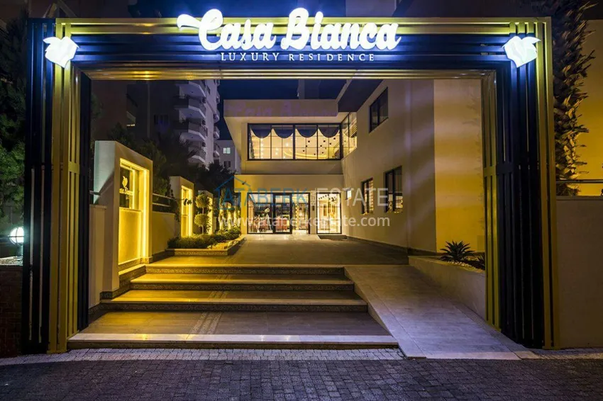 Furnished apartment for rent in Alanya, Mahmutlar district No. 43 36