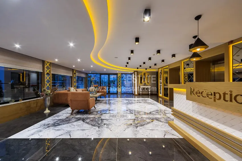 Furnished apartment for rent in Alanya, Mahmutlar district No. 43 37