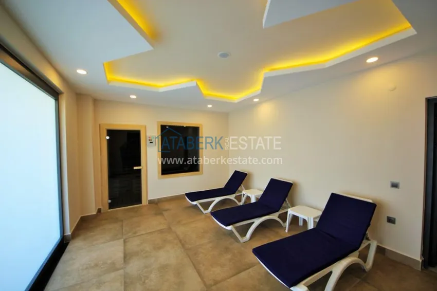 Apartment for rent in Mahmutlar, in a luxury complex with a private beach 14 