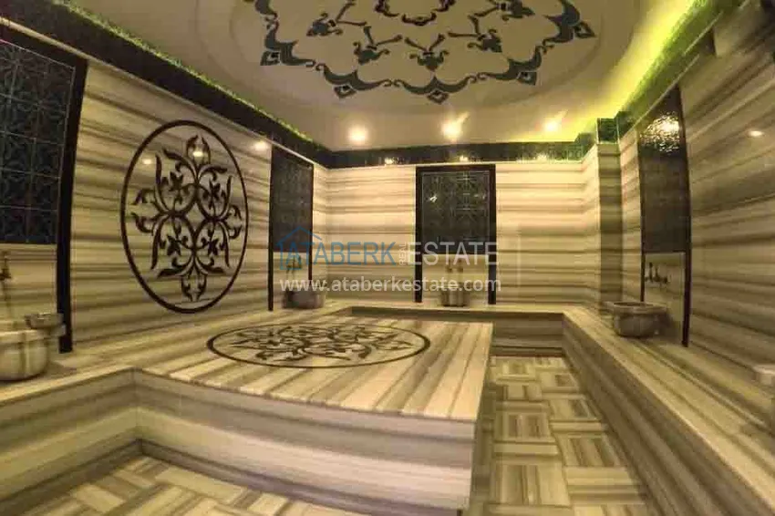Apartment for rent in Mahmutlar, in a luxury complex with a private beach 17 