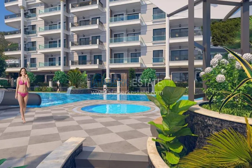 New investment project in Kargicak with unique sea views 12