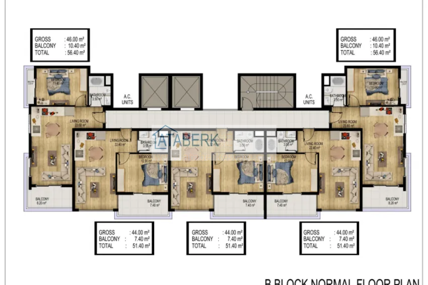Buy cheap A new residential complex in Kargicak from a well-known construction company 14