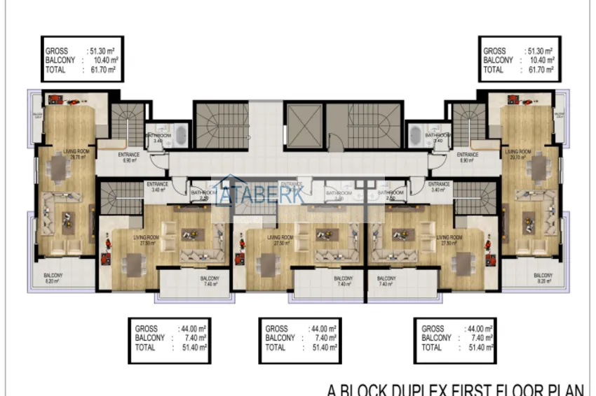 Buy cheap A new residential complex in Kargicak from a well-known construction company 1