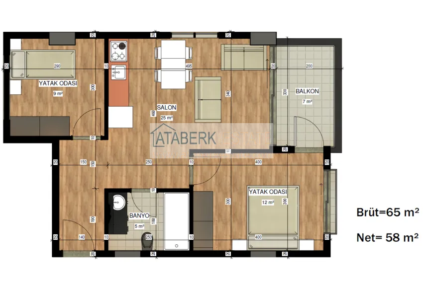 Buy cheap Apartments and penthouses in Avsallar from the developer with payment by installments 3