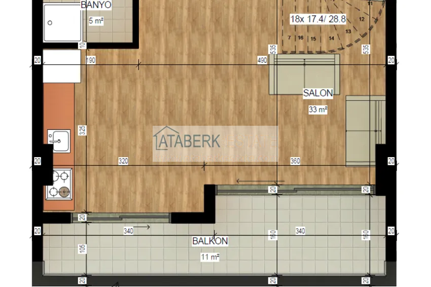 Buy cheap Apartments and penthouses in Avsallar from the developer with payment by installments 12