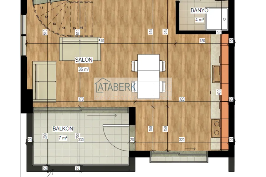 Buy cheap Apartments and penthouses in Avsallar from the developer with payment by installments 14