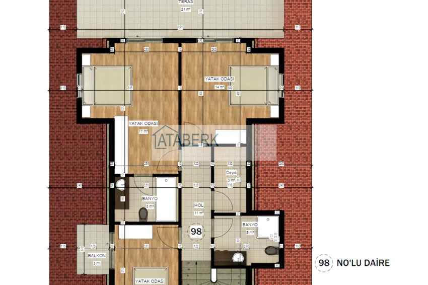 Buy cheap Apartments and penthouses in Avsallar from the developer with payment by installments 17