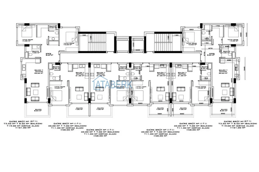 Buy cheap A new residential complex in the comfort segment with rich infrastructure in Alanya, Avsallar district 4 