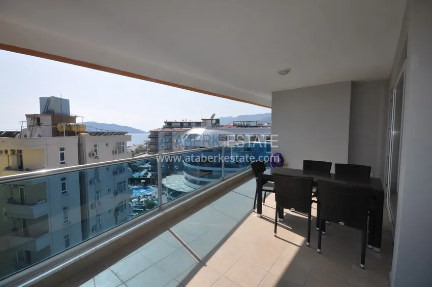 Kupuj Dwupoziomowy penthouse w Tosmur jest przestronny z meblami i widokiem na morze 11 