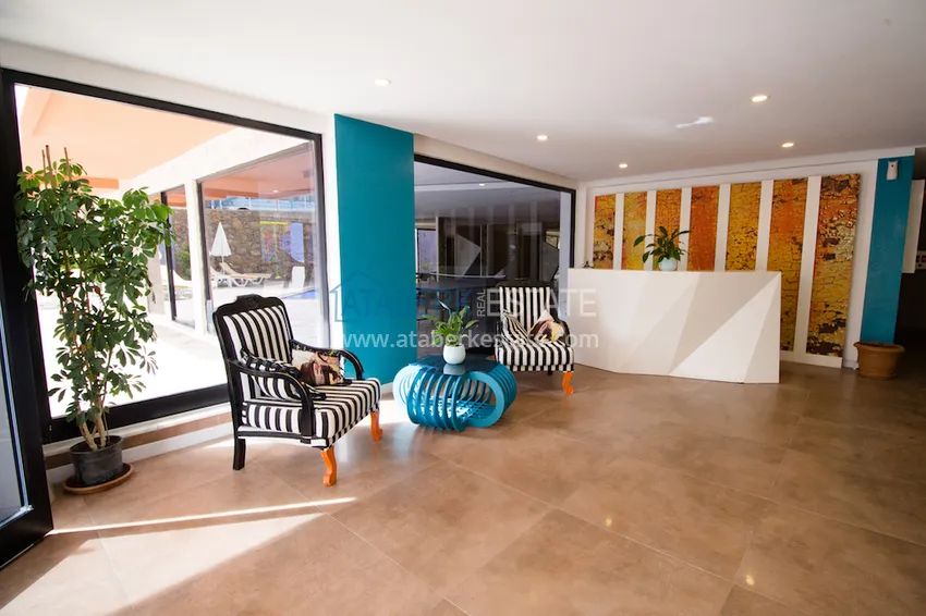 Furnished apartment for rent in Tosmur in a complex with excellent infrastructure No. 21 11