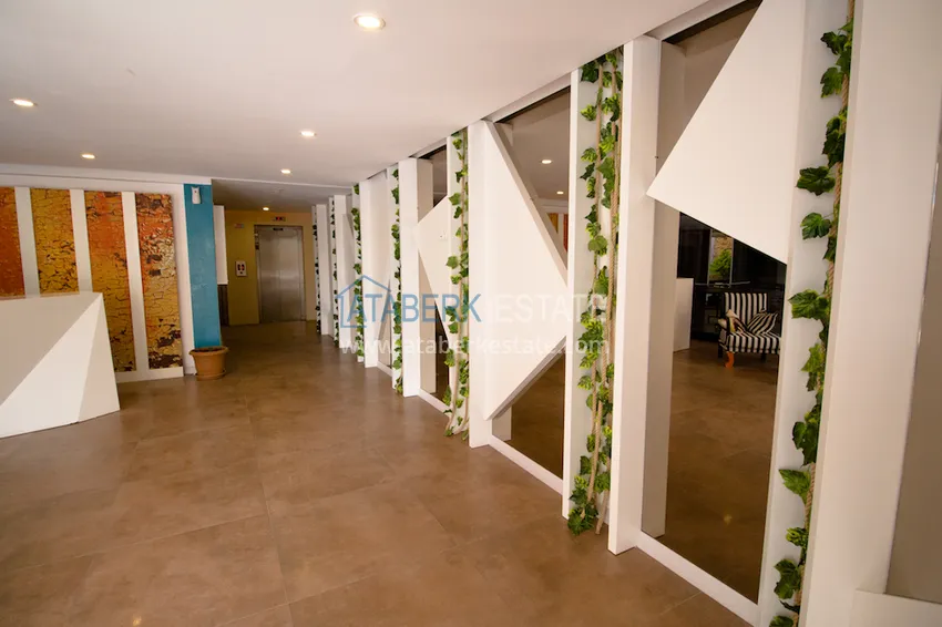 Furnished apartment for rent in Tosmur in a complex with excellent infrastructure No. 21 12