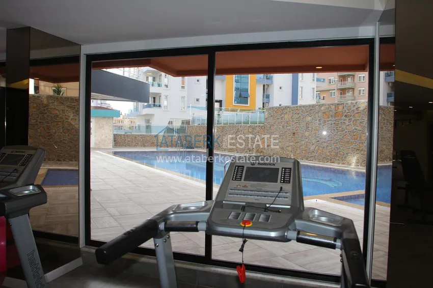 Furnished apartment for rent in Tosmur in a complex with excellent infrastructure No. 21 16