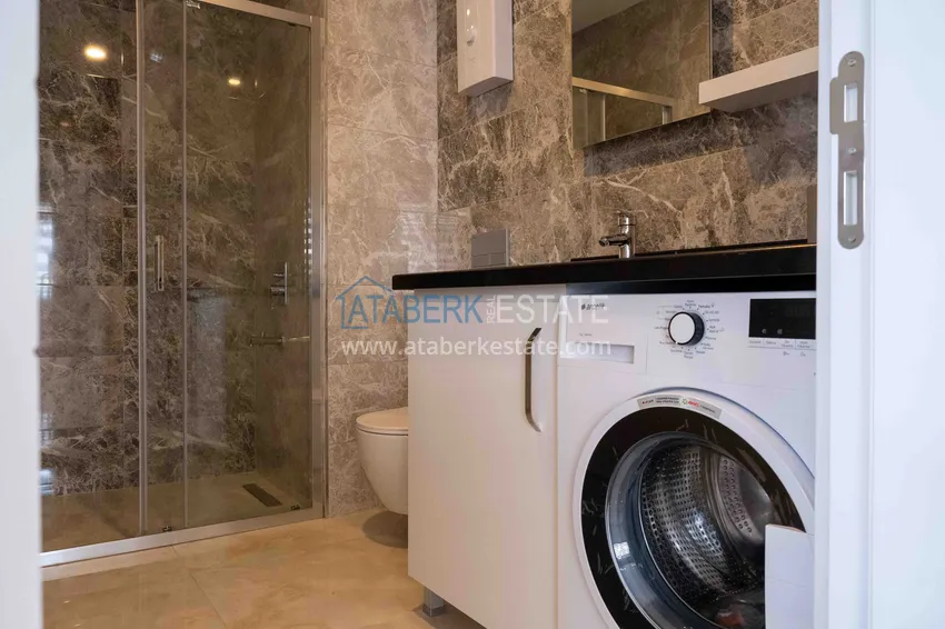 Purchase Three-room apartment for rent in the center of Alanya, Cleopatra A-13 beach area 15