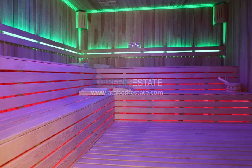 Furnished apartment for rent in Tosmur in a complex with excellent infrastructure No. 21 18