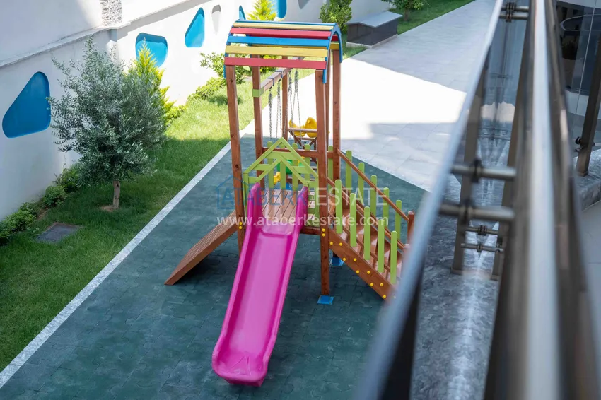 Purchase Three-room apartment for rent in the center of Alanya, Cleopatra A-13 beach area 18