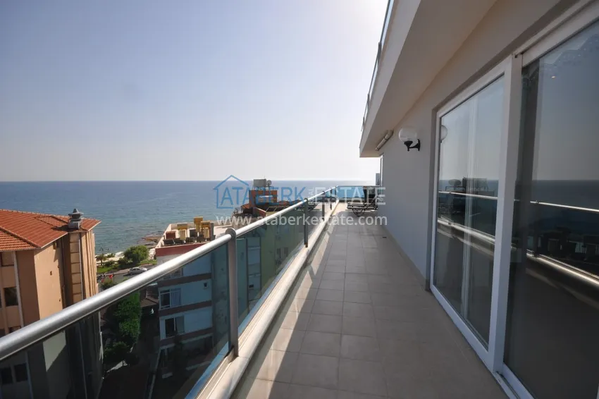 Kupuj Dwupoziomowy penthouse w Tosmur jest przestronny z meblami i widokiem na morze 38 