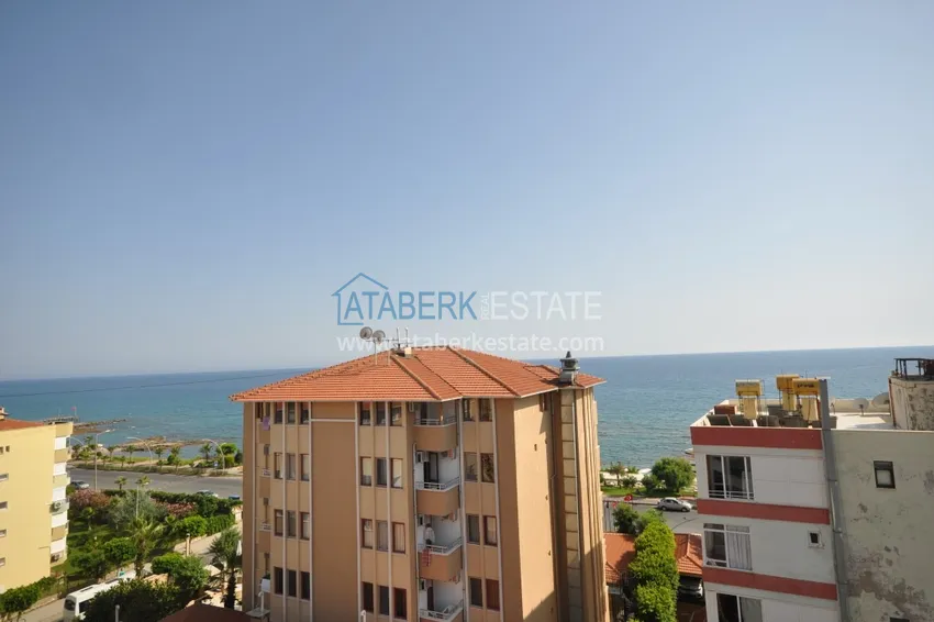 Kupuj Dwupoziomowy penthouse w Tosmur jest przestronny z meblami i widokiem na morze 40 