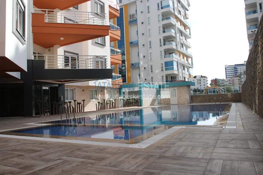Furnished apartment for rent in Tosmur in a complex with excellent infrastructure No. 21 3