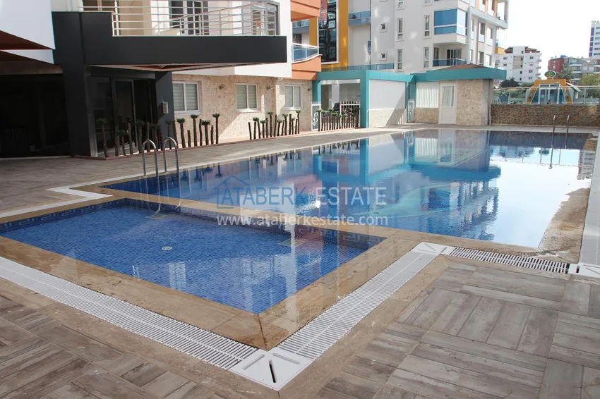 Furnished apartment for rent in Tosmur in a complex with excellent infrastructure No. 21 4