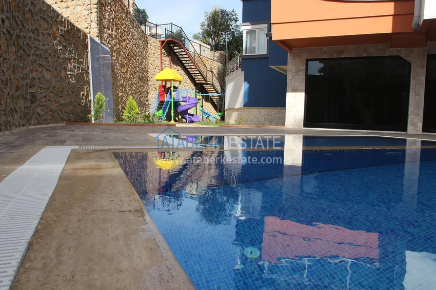 Furnished apartment for rent in Tosmur in a complex with excellent infrastructure No. 21 5