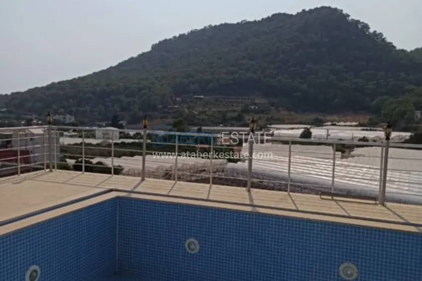 Виллы в Кемере, район Кумлуджа с видом на горы и море 5