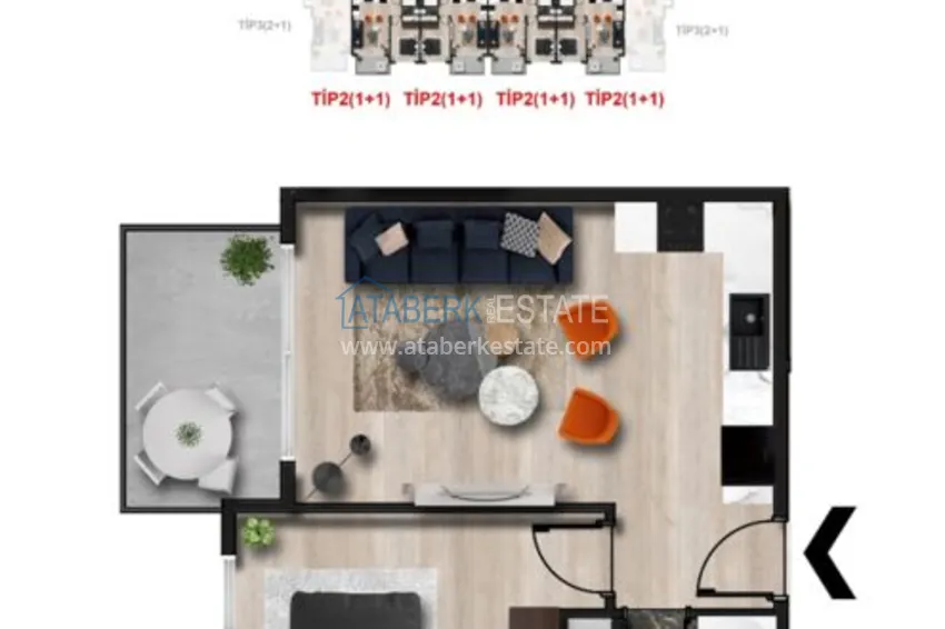 Buy cheap New residential complex! Affordable apartments directly from the developer in Avsallar, Alanya 4