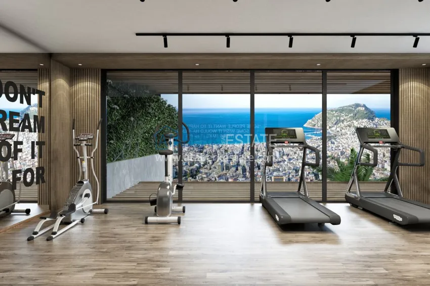 New exclusive club residential complex project in Alanya 12