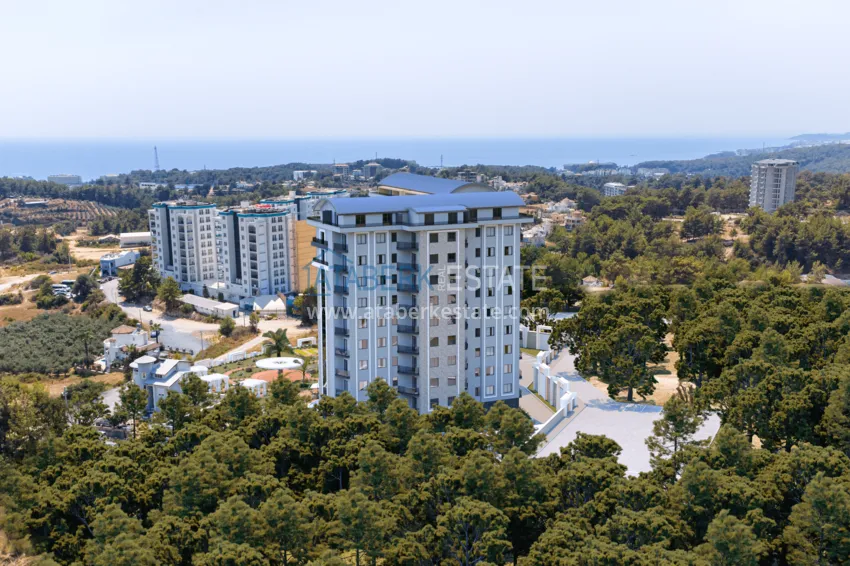 An investment-attractive project of a family residential complex in the Avsallar district 4