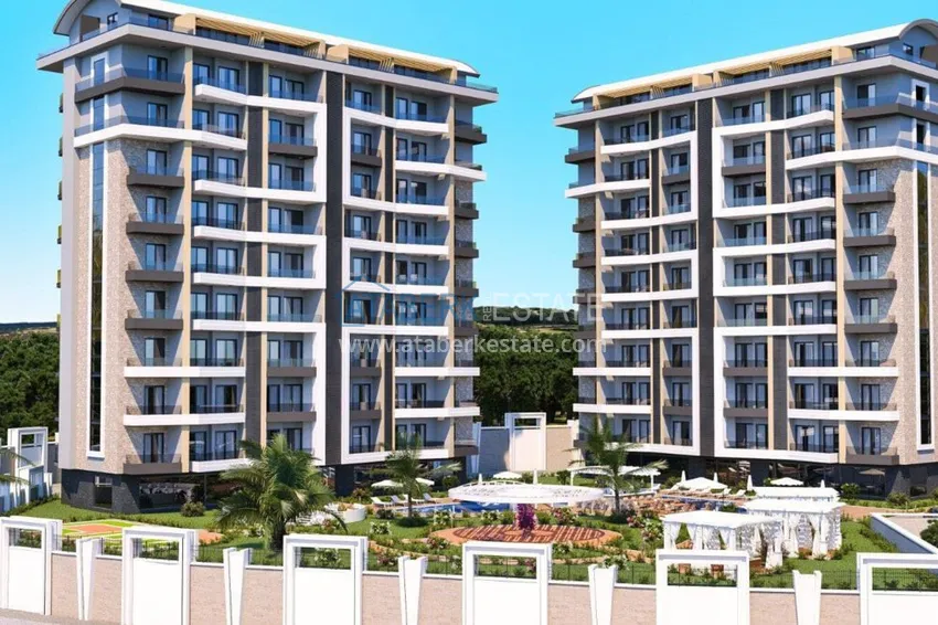An investment-attractive project of a family residential complex in the Avsallar district 6