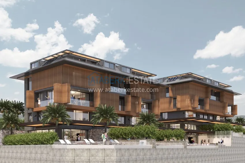 New exclusive club residential complex project in Alanya 6