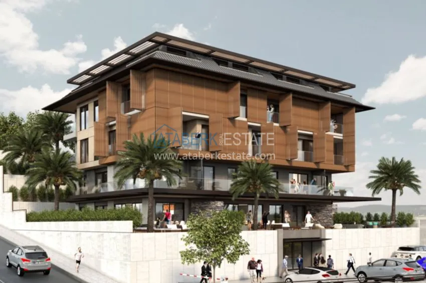 New exclusive club residential complex project in Alanya 8