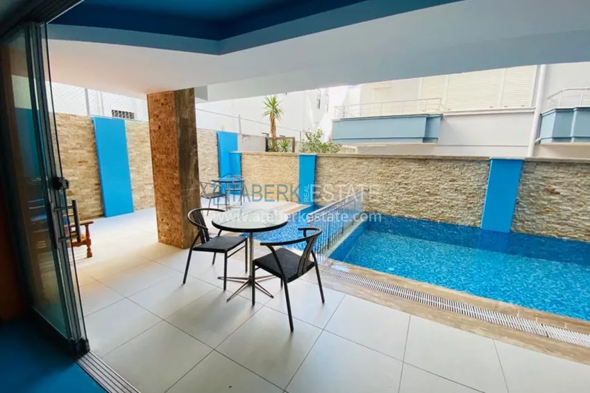 Wynajem w najlepszej części Alanyi - apartament z dwiema sypialniami nad morzem w centrum miasta nr 18 13