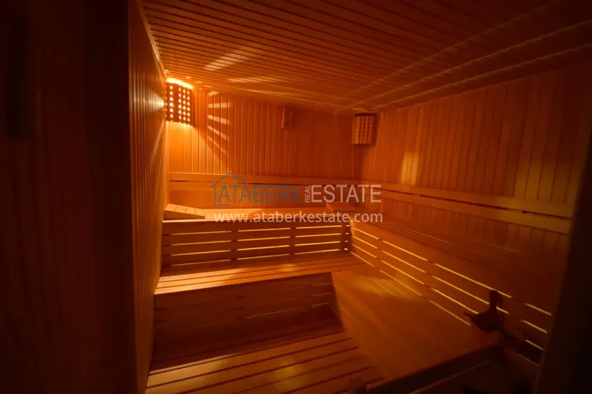 Wynajem w najlepszej części Alanyi - apartament z dwiema sypialniami nad morzem w centrum miasta nr 18 22