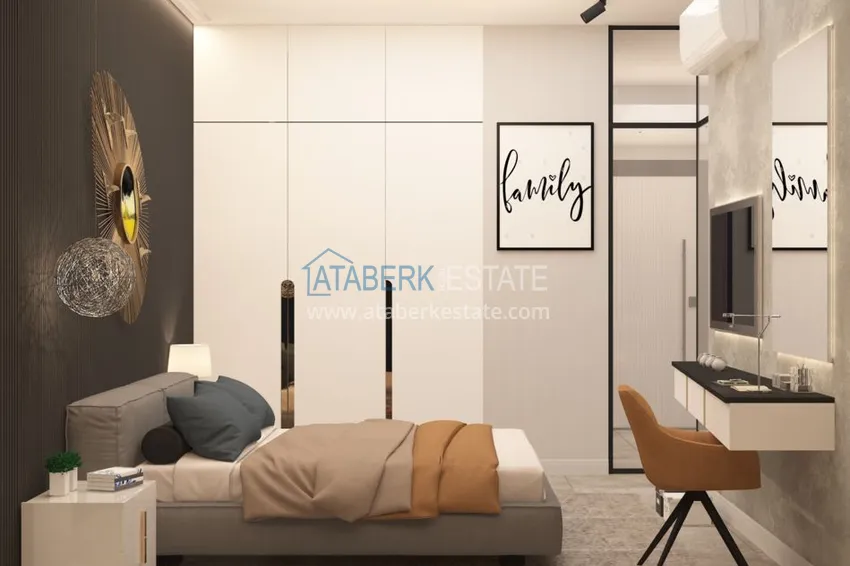 Kupuj Nowy atrakcyjny inwestycyjnie projekt w centrum Alanyi - Plaża Kleopatra 5 