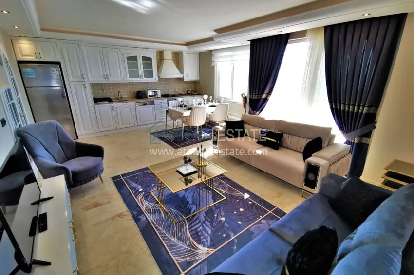 Kupuj Apartament w Mahmutlarze - 2 sypialnie, nowoczesne wnętrze, duże balkony, bezpośredni widok na morze 6