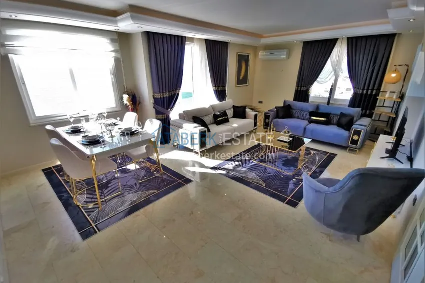 Kupuj Apartament w Mahmutlarze - 2 sypialnie, nowoczesne wnętrze, duże balkony, bezpośredni widok na morze 7
